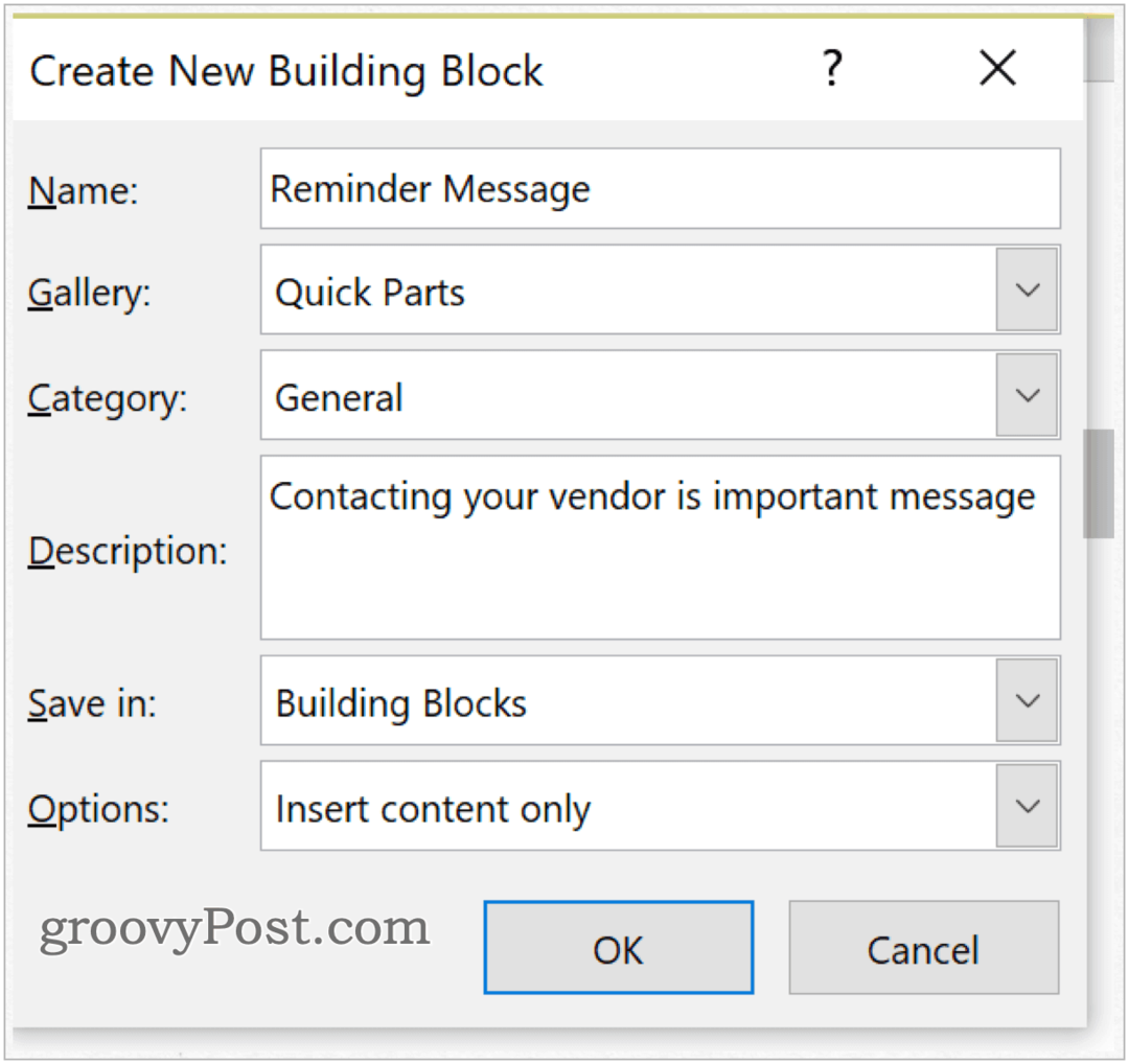 Jak používat stavební bloky v aplikaci Microsoft Word