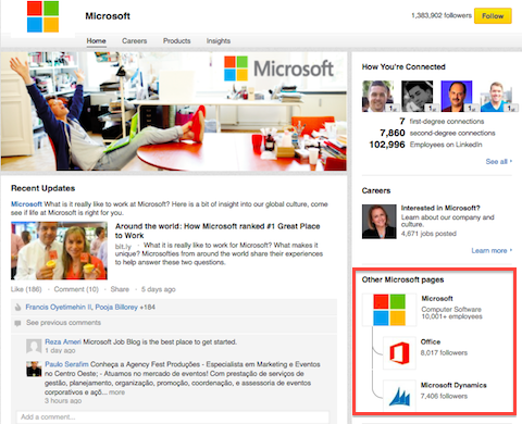 „Microsoft-business-page“