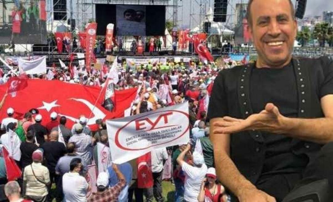 Haluk Levent oslovil členy EYT po Erdoğanově prohlášení! "S prvním platem..."