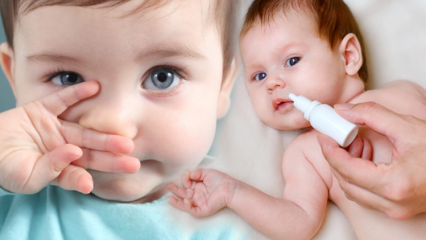 Jak u kojenců prochází kýchání a rýma? Co by se mělo udělat pro otevření nazální kongesce u kojenců?