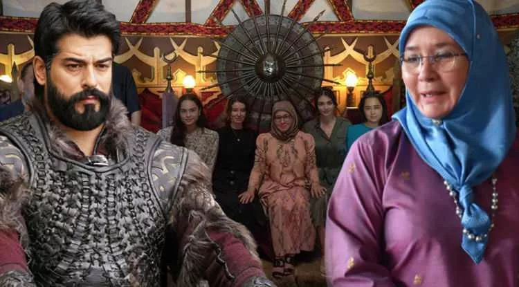 Ukázalo se, že královna Malajsie je fanouškem Establishment Osman: V každé epizodě dáváte lekce historie