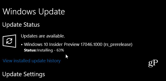 Windows 10 Rs4 Preview Sestavení 17046
