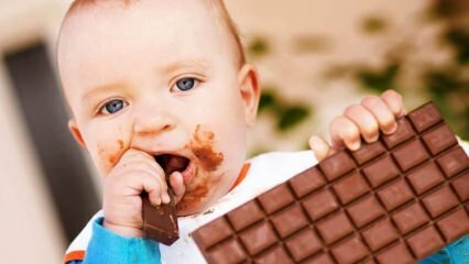 Mohou děti jíst čokoládu? Recept na čokoládové mléko pro kojence