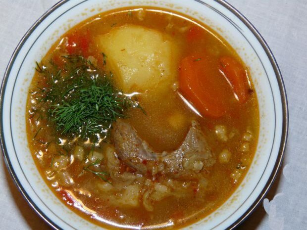 Uzbecká polévka