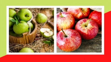 Budou zelená a červená jablka přibírat na váze? Zeštíhlení s edematózním zeleným jablkovým detoxem