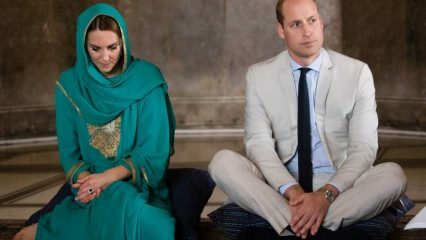 Návštěva mešity od Kate Middleton a Prince William!