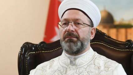 Prezident pro náboženské záležitosti prof. Dr. Velmi tvrdá reakce Aliho Erbaşe na Izrael!