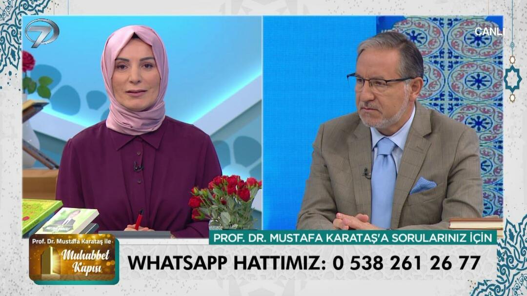 prof. Dr. Mustafa Karatas a Nursel Tozkoparan