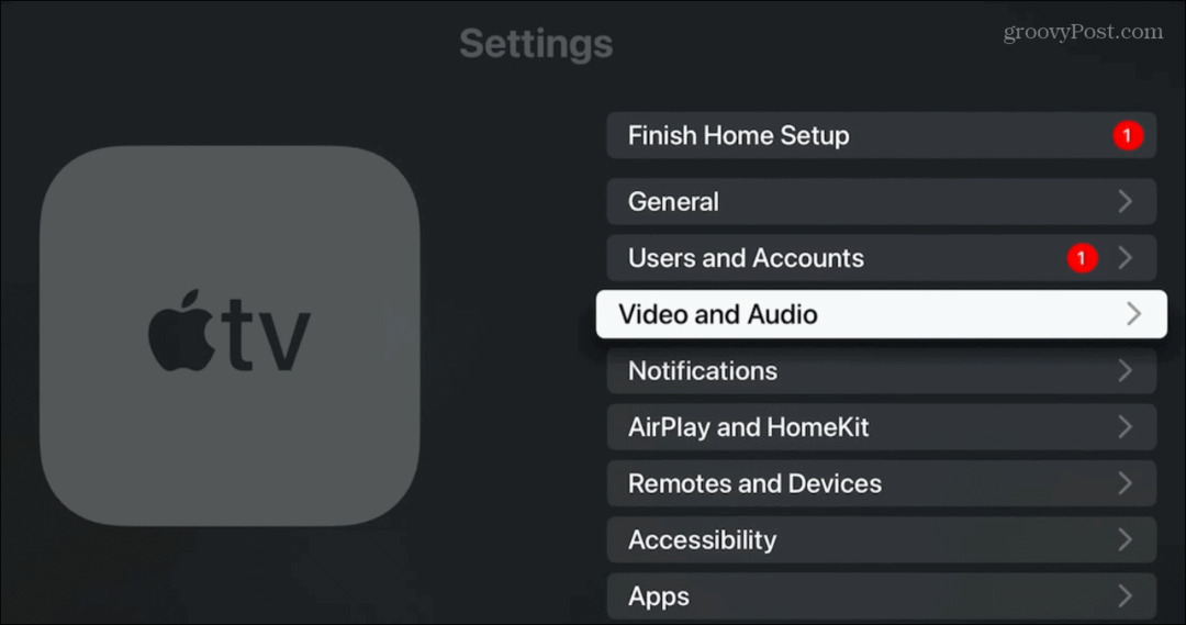 Jak změnit rozlišení displeje Apple TV