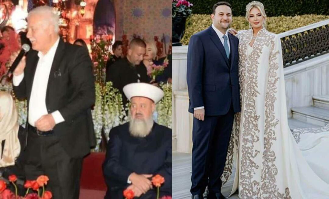 Nihat Hatipoğlu, která se provdala za bývalou modelku Burcu Özüyamanovou, učinila prohlášení o svatbě!