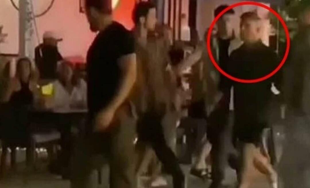 Zajímavý snímek od Özcana Denize v ulicích Alaçatı: Chodil kolem s 10 bodyguardy
