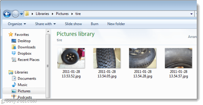 obrázky na mém počítači se systémem Windows