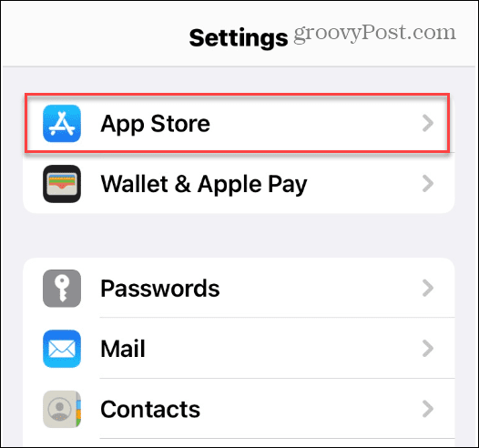 App Store pro iPhone