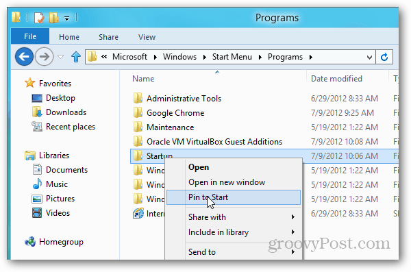 Windows 8 pin začít