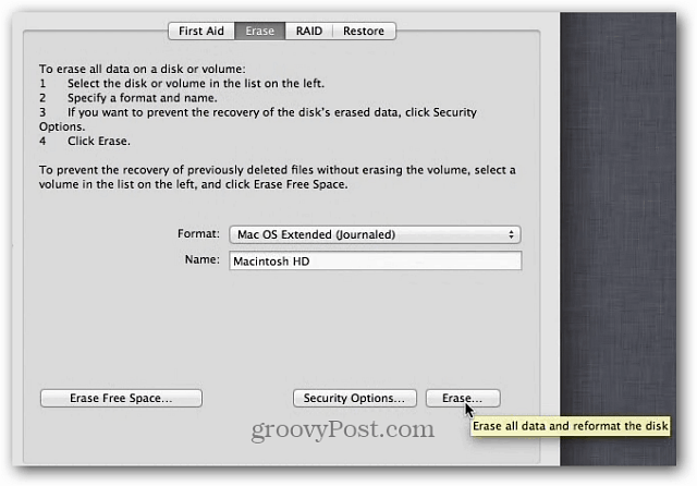 Jak vymazat pevný disk vašeho Mac a přeinstalovat OS X