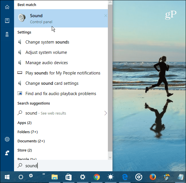 Nabídka Start Windows 10