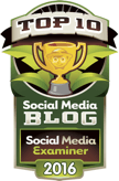 zkoušející sociálních médií 10 nejlepších odznaků blogu sociálních médií 2016