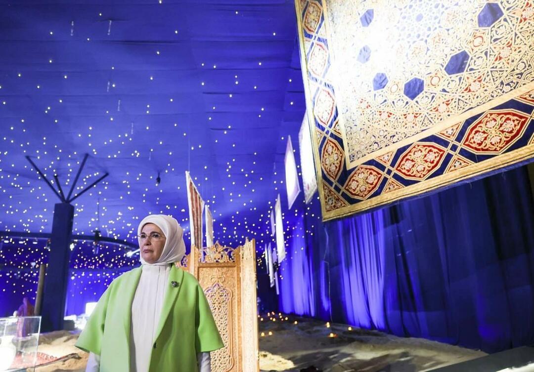 Emine Erdoğan navštívila výstavní areál Expo v Samarkandu