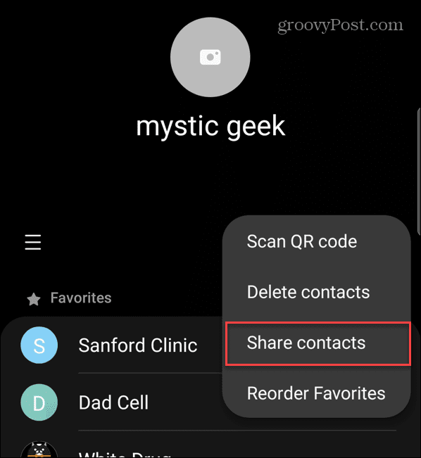 Přeneste kontakty z Androidu do Androidu