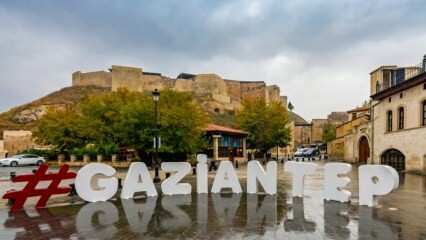Gaziantep historická místa a přírodní krásy