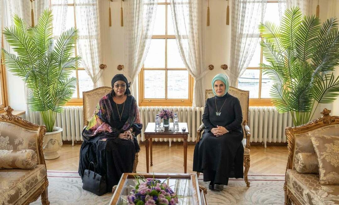 První dáma Erdoğan se setkala s manželkou prezidenta Senegalu!