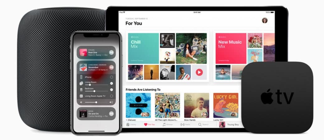 Vydání Apple 11.4 Aktualizace pro iOS a Apple TV AirPlay 2 Support