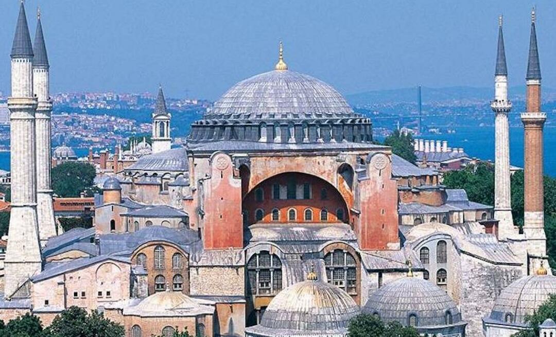 Mešita Hagia Sophia bude v novém roce pro cizince zdarma!