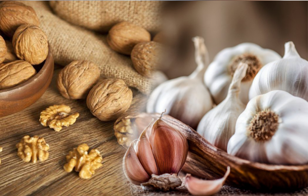 Lék na hubnutí česneku a ořechů