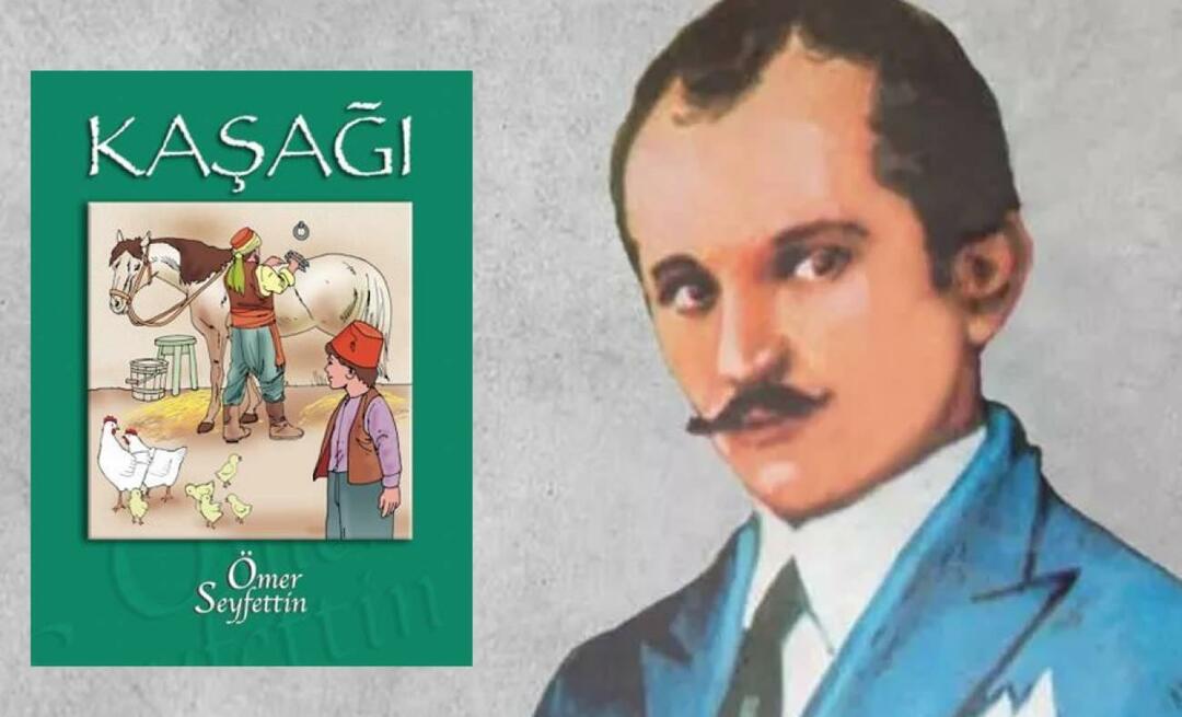 Nezapomenutelný příběh Ömera Seyfettina: Kağızı! Co je tématem knihy s názvem 'Kağı'?