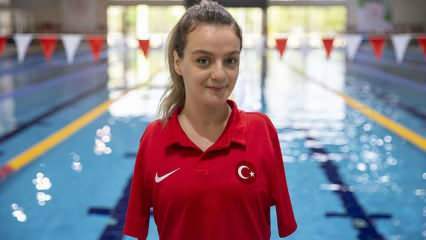 Národní paralympijský plavec Sümeyye Boyacı skončil třetí v Evropě!