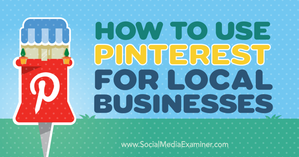 marketing místního podnikání na Pinterestu