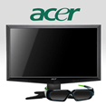 Společnost Acer vydává monitor s vestavěným 3D přijímačem