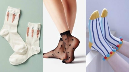 Jak nosit vzorované ponožky? Trendové vzorované ponožky sezóny