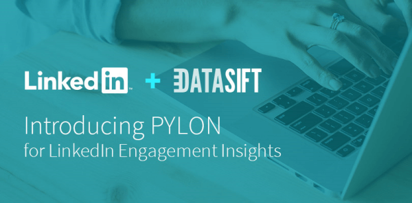 Společnost LinkedIn oznámila PYLON pro LinkedIn Engagement Insights, řešení API pro podávání zpráv, které umožňuje obchodníkům přístup k datům LinkedIn, aby zlepšili zapojení a poskytli pozitivní návratnost investic pro svůj obsah. 