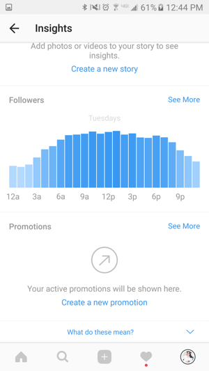Použijte analytiku Instagramu k získání informací o svých sledujících.