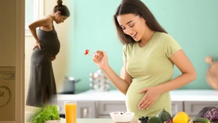 Potraviny, díky nimž dítě během těhotenství přibývá! Proč nenarozené dítě nepřibírá na váze?