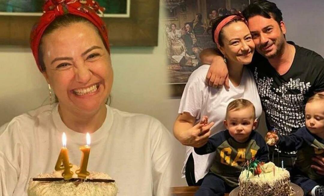 Ezgi Sertel oslavila 41. narozeniny se svými dvojčaty! Všichni mluví o těch obrázcích