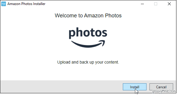 Nainstalujte si stolní aplikaci Amazon Photos