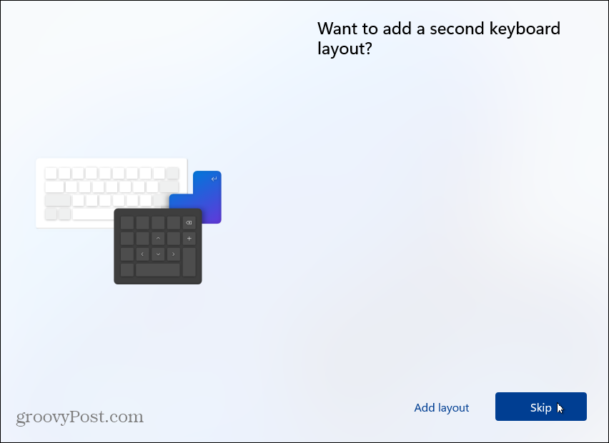 přeskočit druhé rozložení klávesnice
