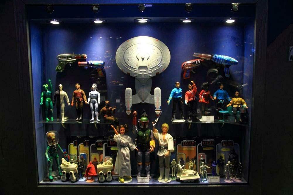 Vesmírná místnost muzea hraček v Istanbulu