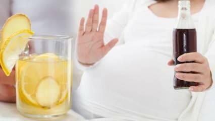 Mohu pít minerální vodu během těhotenství? Kolik limonád můžete vypít denně během těhotenství?