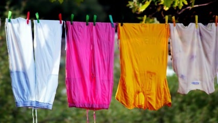 Jak jsou zachovány barvy prádla? 