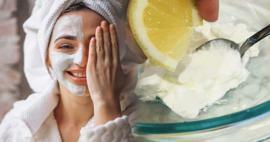 Jaké jsou výhody masky z jogurtu a citronu pro pokožku? Maska z domácího jogurtu a citronu
