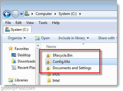 zamknout ikony ve složkách v systému Windows