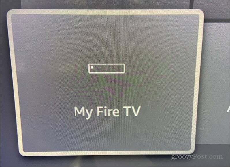 Restartujte Fire TV Stick