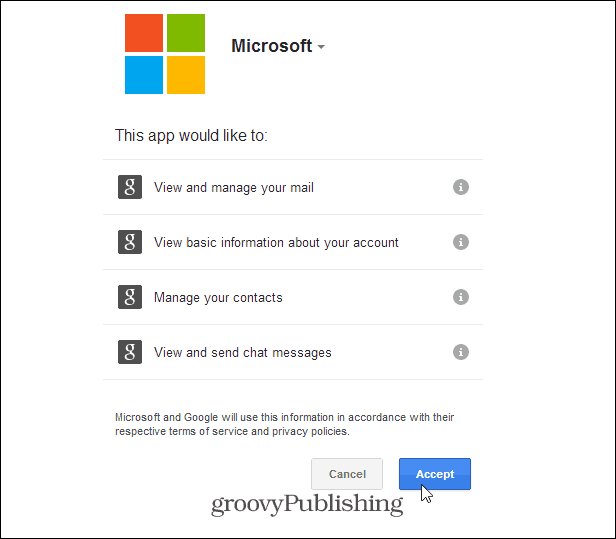 Povolit oprávnění společnosti Microsoft