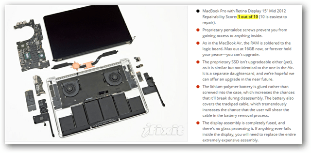 2012 macbook pro zatím nejobtížnější opravit