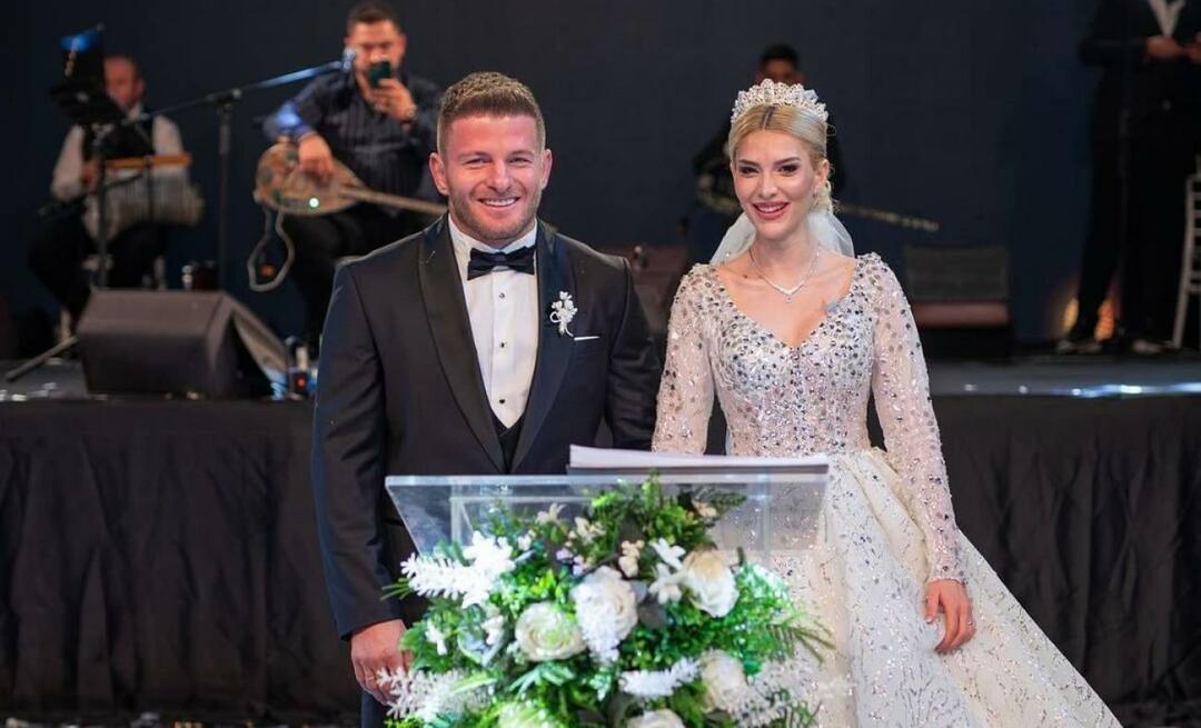 Bývalí soutěžící Survivor İsmail Balaban a İlayda Şeker uspořádali svatbu v Antalyi.