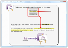 Canvas for OneNote Installer