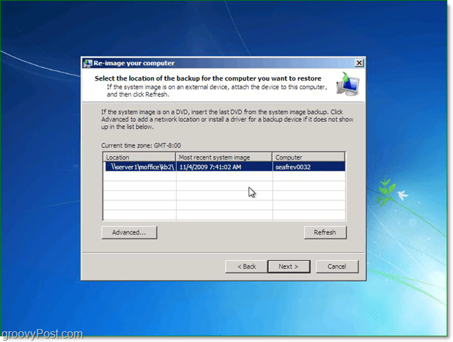 Můžete použít bitovou kopii systému k obnovení systému Windows 7
